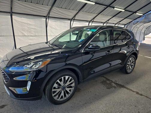 Agate Black Metallic 2020 Ford Escape Titanium