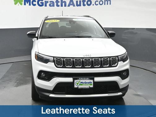 Bright White Clearcoat 2025 Jeep Compass Limited