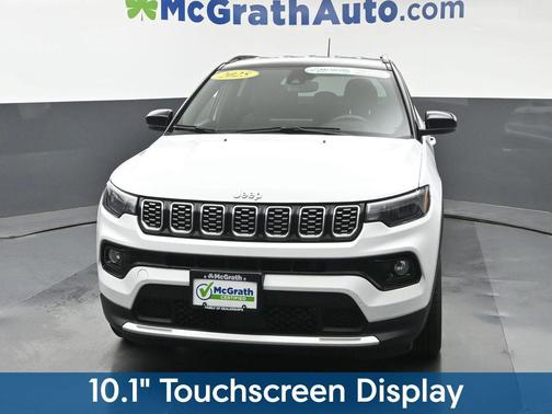 Bright White Clearcoat 2025 Jeep Compass Limited