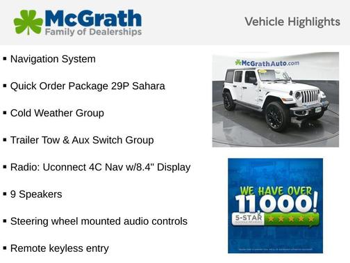 2023 Jeep Wrangler 4xe Sahara