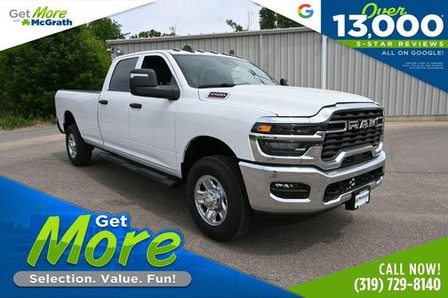 Bright White Clearcoat 2026 RAM 2500 Tradesman Crew Cab 4x4 8' Box