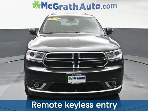 Brilliant Black Crystal Pearlcoat 2016 Dodge Durango Limited