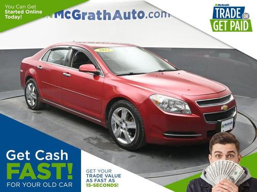 Crystal Red Tintcoat 2012 Chevrolet Malibu 3LT