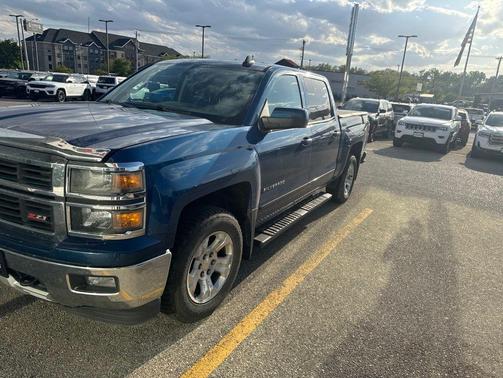 Deep Ocean Blue Metallic 2015 Chevrolet Silverado 1500 2LT