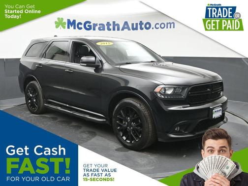 Brilliant Black Crystal Pearlcoat 2015 Dodge Durango Limited