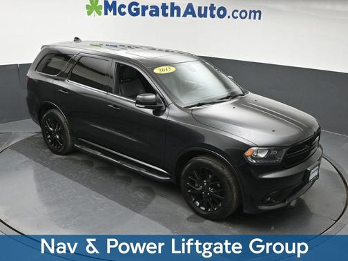 Brilliant Black Crystal Pearlcoat 2015 Dodge Durango Limited