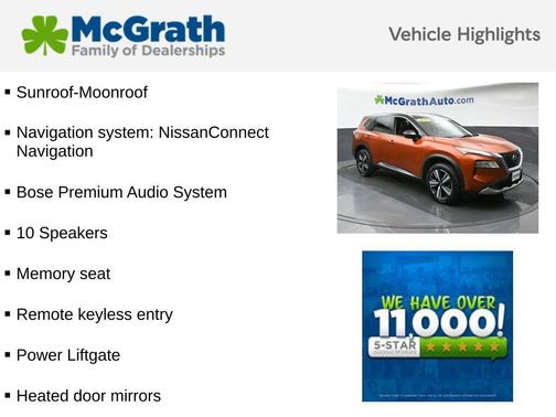 2021 Nissan Rogue Platinum