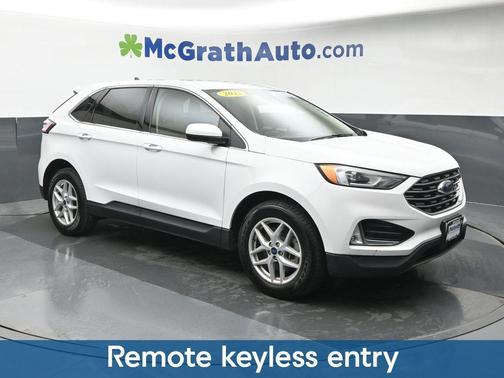 Oxford White 2022 Ford Edge SEL