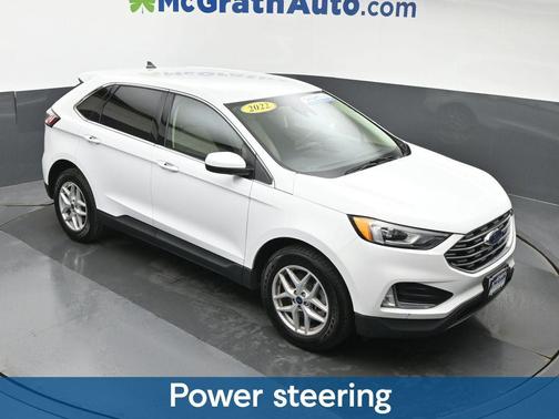 Oxford White 2022 Ford Edge SEL
