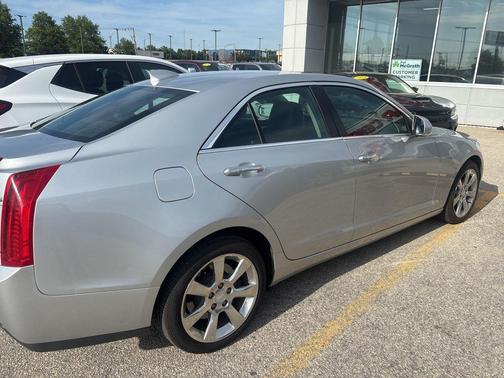 Radiant Silver Metallic 2016 Cadillac ATS 3.6L Luxury
