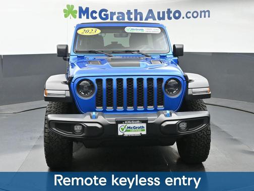 Hydro Blue Pearlcoat 2023 Jeep Wrangler 4xe Rubicon