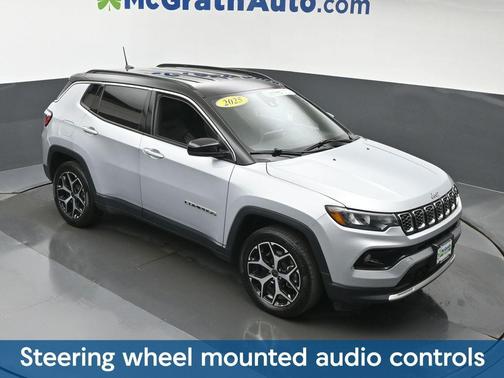 Silver Zynith Metallic Clearcoat 2025 Jeep Compass Limited