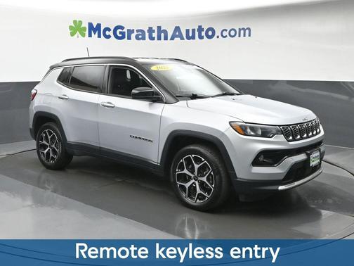 Silver Zynith Metallic Clearcoat 2025 Jeep Compass Limited