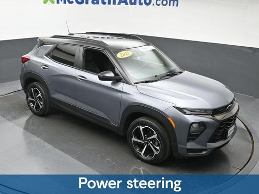 Satin Steel Metallic 2021 Chevrolet Trailblazer RS