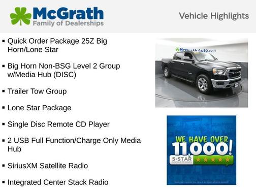 2019 RAM 1500 Big Horn