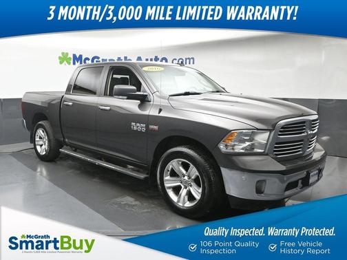 Granite Crystal Metallic Clearcoat 2016 RAM 1500 Big Horn
