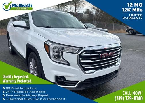 Summit White 2023 GMC Terrain SLT