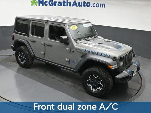 Sting-Gray Clearcoat 2023 Jeep Wrangler 4xe Rubicon