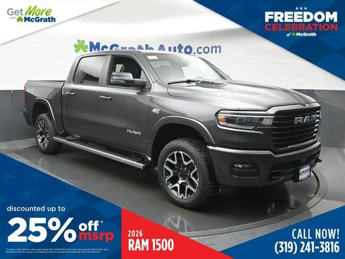 Granite Crystal Metallic Clearcoat 2026 RAM 1500 Laramie