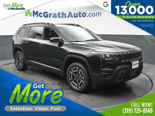 Diamond Black Crystal Pearlcoat 2026 Jeep Cherokee Laredo 4x4