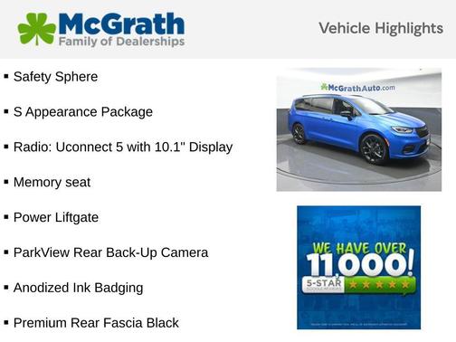 Hydro Blue Pearlcoat 2026 Chrysler Pacifica L