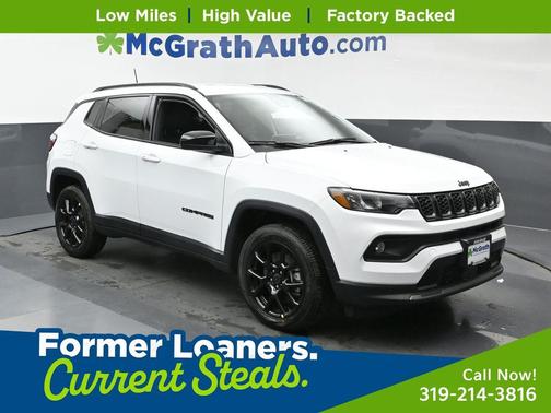 Bright White Clearcoat 2026 Jeep Compass Latitude