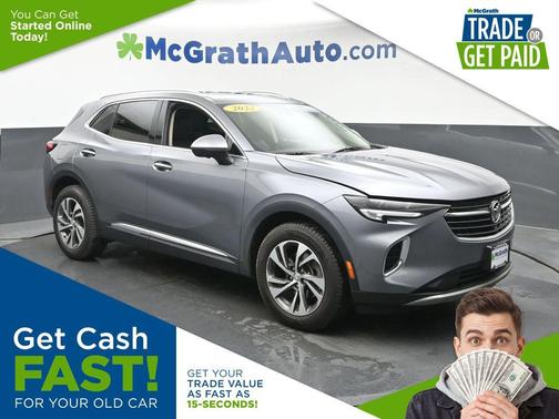 Satin Steel Metallic 2022 Buick Envision AWD Essence