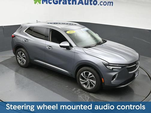 Satin Steel Metallic 2022 Buick Envision AWD Essence