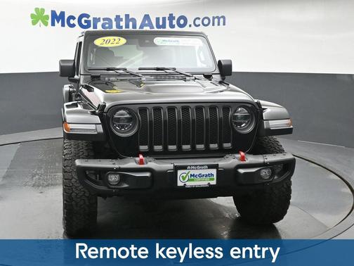 Black Clearcoat 2022 Jeep Wrangler Unlimited Rubicon