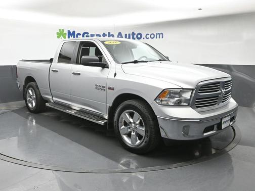 Bright Silver Metallic Clearcoat 2016 RAM 1500 Big Horn