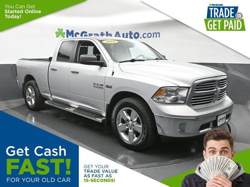 Bright Silver Metallic Clearcoat 2016 RAM 1500 Big Horn