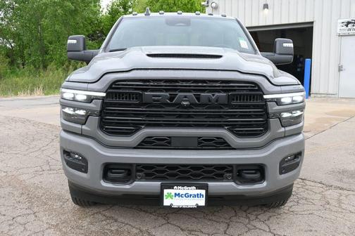 Ceramic Gray Clearcoat 2026 RAM 3500 Laramie Crew Cab 4x4 8' Box