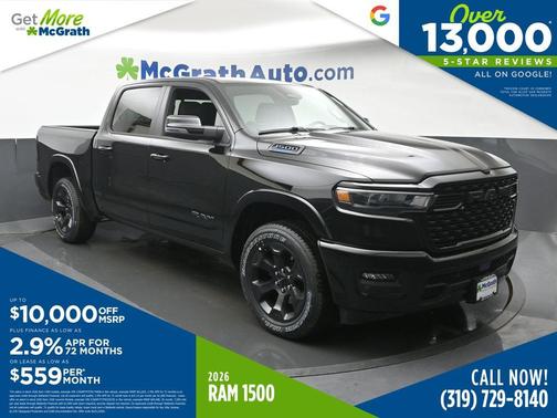 Diamond Black Crystal Pearlcoat 2026 RAM 1500 Big Horn/Lone Star