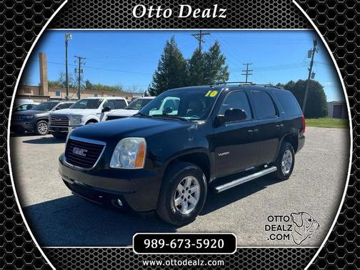 BLACK 2010 GMC Yukon SLT