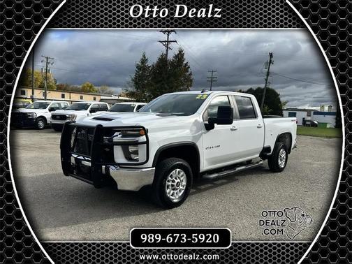 WHITE 2023 Chevrolet Silverado 2500 LT