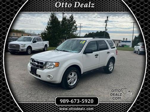 WHITE 2012 Ford Escape XLT