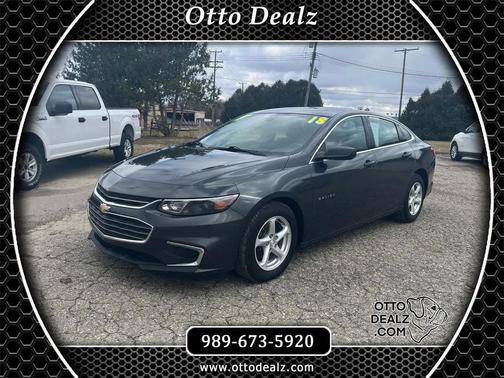 Nightfall Gray Metallic 2018 Chevrolet Malibu 1LS