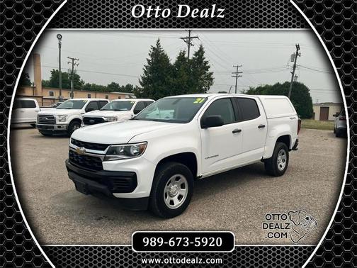 Summit White 2021 Chevrolet Colorado WT