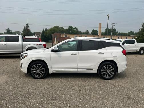 Summit White 2019 GMC Terrain Denali