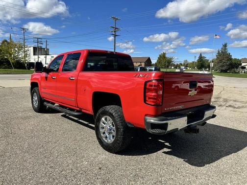 RED 2018 Chevrolet Silverado 2500 LTZ
