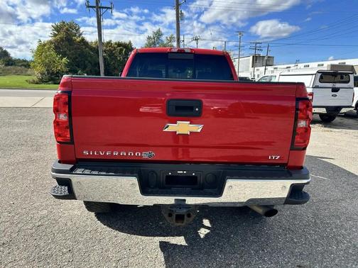 RED 2018 Chevrolet Silverado 2500 LTZ