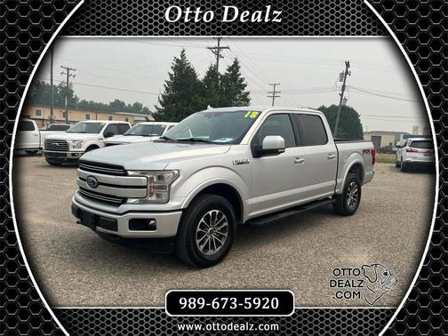 Ingot Silver Metallic 2018 Ford F-150 Lariat
