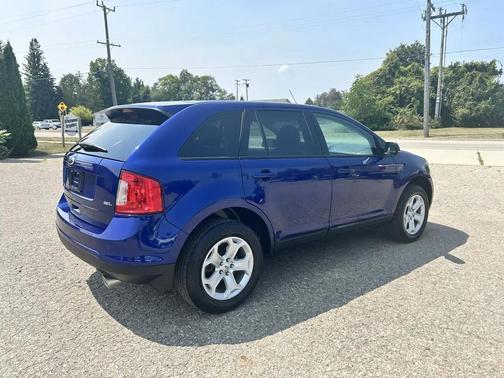 Deep Impact Blue Metallic 2014 Ford Edge SEL