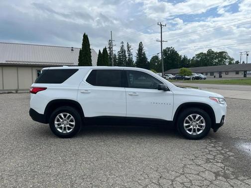 Summit White 2019 Chevrolet Traverse LS