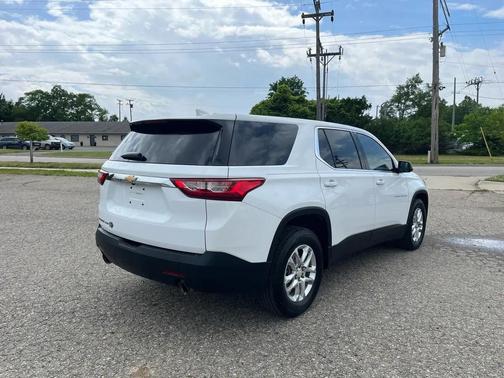 Summit White 2019 Chevrolet Traverse LS