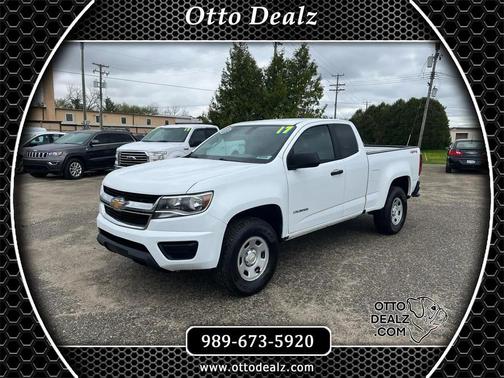 Black 2017 Chevrolet Colorado WT