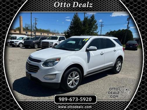 WHITE 2017 Chevrolet Equinox 1LT