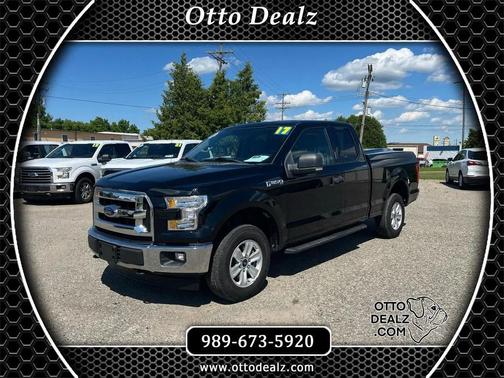 Shadow Black 2017 Ford F-150 XLT