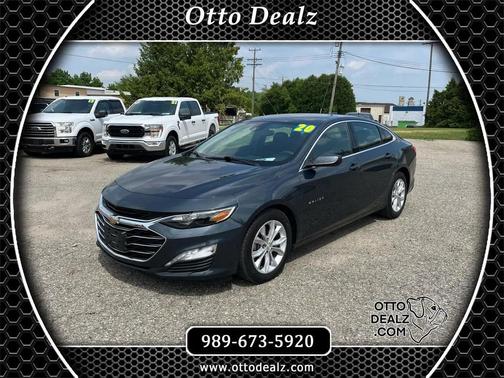 GRAY 2020 Chevrolet Malibu FWD LT