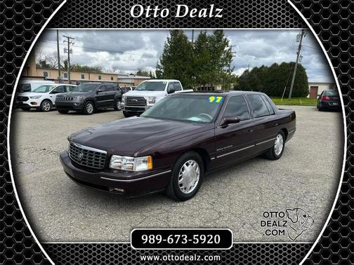 Black 1997 Cadillac DeVille Concours